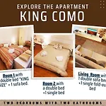 شقة King Center 9 Posti Letto- Grande Terrazza - 2 Bagni Privati *