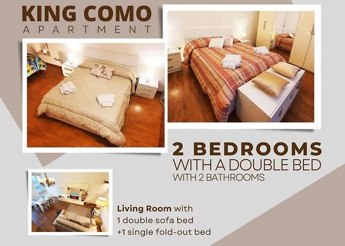 King Center 9 Posti Letto- Grande Terrazza - 2 Bagni Privati Apartment *